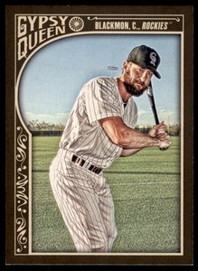 2015 Topps Gypsy Queen Charlie Blackmon Colorado Rockies #78