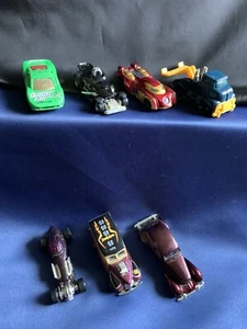 1970’s-2013 Hot Wheels Lot of 7 Pace Car drag Cars Woody Tow Truck Marvel Etc - Picture 1 of 12