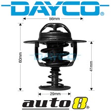 Dayco Thermostat for Mitsubishi Lancer CM5A 1.8L Petrol 4G93T 1995-2000
