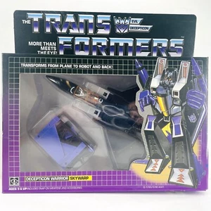 Transformers G1 Skywarp Decepticon Warrior Action Figure Toys Reissue in New Box - Picture 1 of 7