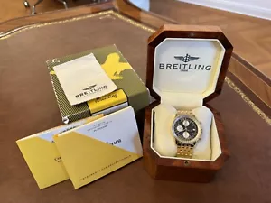 Orig. BREITLING Old Navitimer 18k Gold Mit 18k Gold Armband - Bild 1 von 9