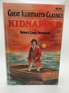Great Illustrated Classics Kidnapped Hardcover Book Robert Louis Stevenson 1992 - Imagen 1 de 6