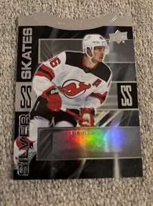23-24 UD Extended Series Hockey Silver Skates SS-40 Jack Hughes - Picture 1 of 2