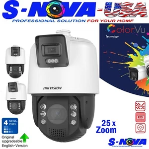 Hikvision 4MP ColorVu PTZ DS-2SE7C425MW-AEB 25x Zoom Camera PoE AcuSense - Picture 1 of 6
