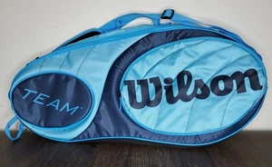 Wilson Team Blue 3 Tennis Racquet Bag - Picture 1 of 4