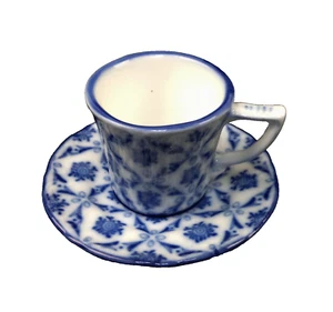 Royal Danube Mini Cup & Saucer set of 4 (8 Pieces) 1.75" H. - Picture 1 of 9