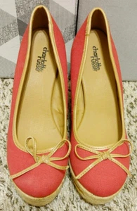 Charlotte Russe Red Wedges Size: 8 NWOT - Picture 1 of 6