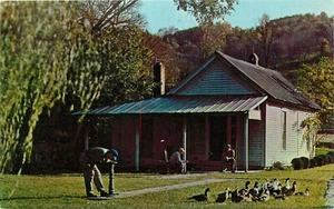 Jack Daniels Old Office Distillery Lynchburg Tennessee TN Postkarte - Bild 1 von 2