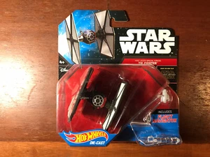 Disney Hot Wheels Star Wars #2 First Order Special Forces Tie /w Navigation NIB - Picture 1 of 4