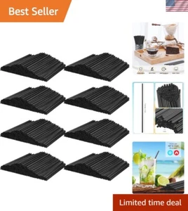 6000 Count 5 Inch Coffee Cocktail Stirrers Straws Disposable Plastic Sip Stir... - Picture 1 of 8