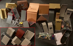 Riesiges Tech Deck Set - 26 Rampen, 10+ Boards, 1 Jumbo Board, & Zubehör + Werkzeuge - Bild 1 von 11