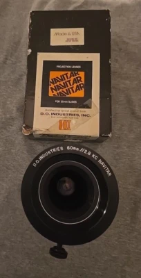 D.O. INDUSTRIAS 60MM F/2.8 KC LENTE DE PROYECCIÓN NAVITAR Foto 1 de 4