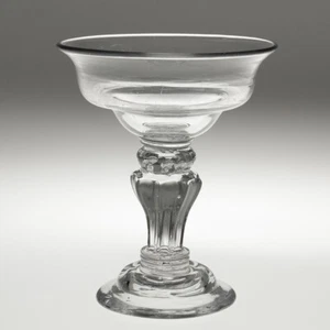 Georgian Sweetmeat Glass with Pedestal Stem c1750 - Picture 1 of 5