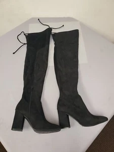Unisa Quesia Unquinnie Over The Knee Boot Black Women’s Size 7.5 - Picture 1 of 12