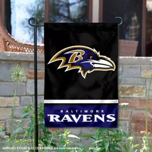 Baltimore Ravens Garden Flag and Yard Banner - Picture 1 of 5