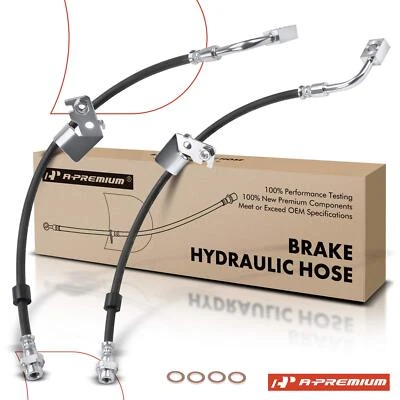 2x Manguera hidráulica de freno delantera para Dodge Journey 2009-2020 L4 2,4 L V6 3,5 L 3,6 L Foto 1 de 4
