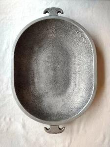 Vintage Guardian Ware Serving Tray 10" x 13" Cast Aluminum Oval Platter MCM - Picture 1 of 8