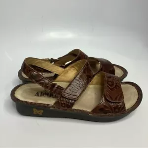Alegria Verona sandals embossed leather size 37 - Picture 1 of 7