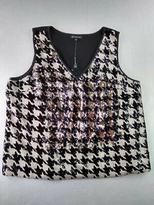 INC International Concepts - Sleeveless Top - Women - Plus - 3X - Multicolor - Picture 1 of 11