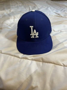 Signed Maury Wills LA Dodgers Hat Size 7 3/8 - Picture 1 of 5