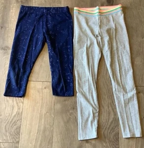 Arizona Youth Girls Multicolor Athletic Leggings Capris Size S Small 7 8 VGUC - Picture 1 of 15