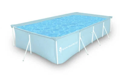 Piscina fuori terra Procida San Marco frame 450x220x84 cm con bocchette