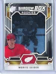 2021-22 MORITZ SEIDER UPPER DECK SPX #SB-20 RC SHADOW BOX INSERT!!