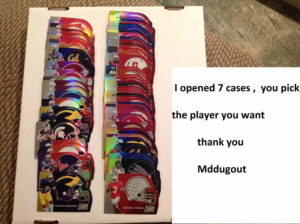 2016 Panini Prizm Collegiate Draft Picks Helmet Die Cut insert   -  Your pick  - Image 1 of 1