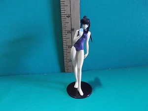 Love Hina Anime 4 Zoll süßes Mädchen in lila Einteiler Bikini essen ein Eis am Stiel  - Bild 1 von 9