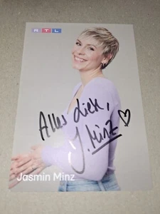 RTL Autogrammkarte Jasmin Minz Alles was zählt AWZ GZSZ ARD ZDF Neu - Picture 1 of 1