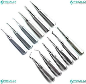 Ascensori estrazione dentale Cogswell Cryer lancia gru strumenti apicali set di 12 - Foto 1 di 5