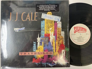 J.J. CALE - Travel-Log LP (RARE 1990 US Pressing on SILVERTONE, in Shrink) - Picture 1 of 2