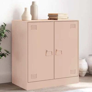 vidaXL Sideboard Pink 67x39x73 cm SteelNew - Picture 1 of 11