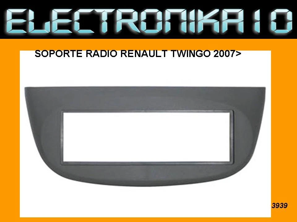 urgente Marco de montaje  Soporte auto-radio RENAULT TWINGO 2007> - Imagen 1 de 1