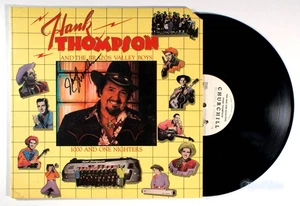 Hank Thompson - 1000 and One Nighters (1982) Vinyl LP • Signed / AUTOGRAPHED • - Picture 1 of 2