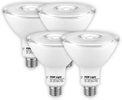 PAR38 LED Bulb, 14W (90W Equivalent), 3000K (Soft White), 1000 Lumens, CRI 90+ - Image 1 of 4