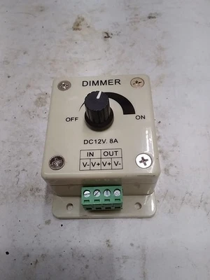 Manual Dimmer Switch for LED Strip Light, 12V 8A  - Image 1 of 4