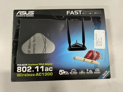 ASUS Dual-Band Wireless-AC1900 PCI-E Adapter (PCE-AC68) - Image 1 of 2