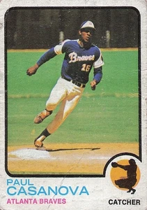 1973 Topps #452 Paul Casanova, VG -crease - Picture 1 of 2