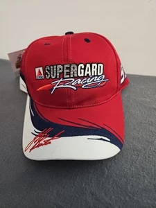 Gorra roja Nascar Racer Jeff Burton 99 Snapback Citgo Supergard Racing - Imagen 1 de 8