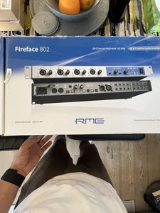 RME FireFace 802 192 kHz Firewire/USB 2.0 Audio Interface mit ARC Controller - Bild 1 von 4