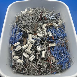 Vintage RIESIGES KONVOLUT 10.000 * Radio Teile Widerstände Lot 9 - Bild 1 von 2