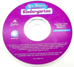 Dr. Seuss Kindergarten PC Windows 95/98 MAC 2.2 The Learning Company Disc Only - Bild 1 von 4