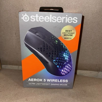 Ratón Inalámbrico STEELSERIES Aerox 3 (Onyx) - NUEVO EN CAJA Foto 1 de 2