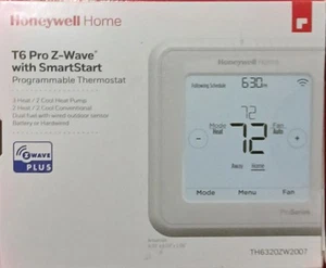 Honeywell TH6320ZW2007 Z-Wave T6 Pro Programmable Smartstart Thermostat - Picture 1 of 1