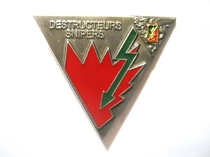 PARACHUTISTE LEGION ETRANGERE 2° REP  BREVET SNIPERS DESTRUCTEURS (MAGNINO) - Picture 1 of 2