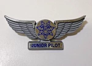 Vintage San Jose Air Police Kids Pilot Wings 3" Plastic - Picture 1 of 2