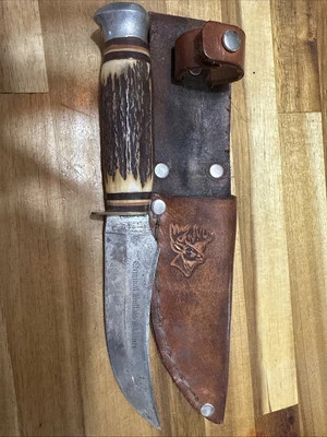 Edge Brand Soligen Original Buffalo Skinner Bowie Knife - Image 1 of 4