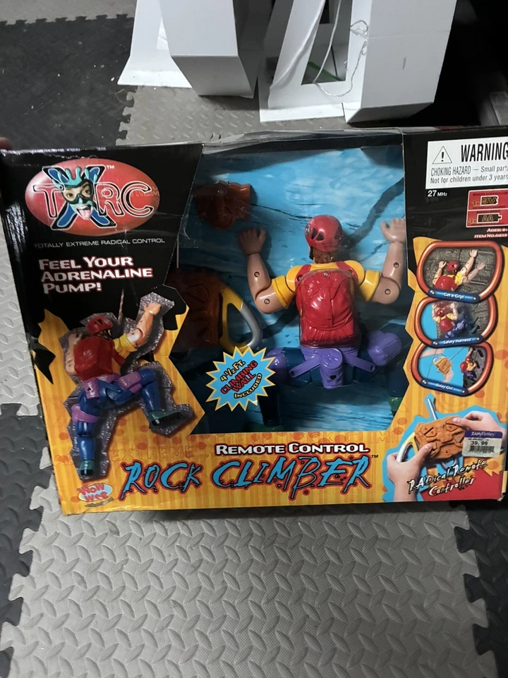 HTF  2001 TXRC Remote Control Rock Climber WowWee New - Image 1 of 1
