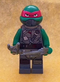 Lego Minifigure Raphael w/ Armor Ninja Turtles - 79119 - tnt026